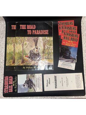 The Road To Paradise By William M. Moedinger Strasburg Railroad 1971 Lot